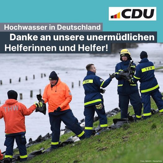 Danke an unsere unermüdlichen Helferinnen und Helfer! #Hochwasser Die aktuelle...