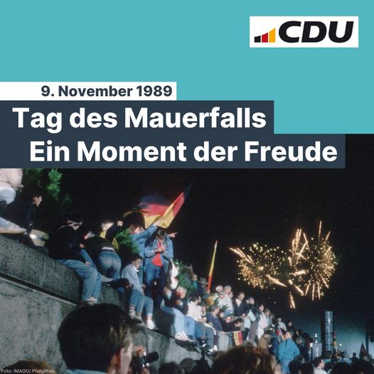 Der Fall der Berliner Mauer am 9. November 1989 markierte den Sieg der Freiheit...
