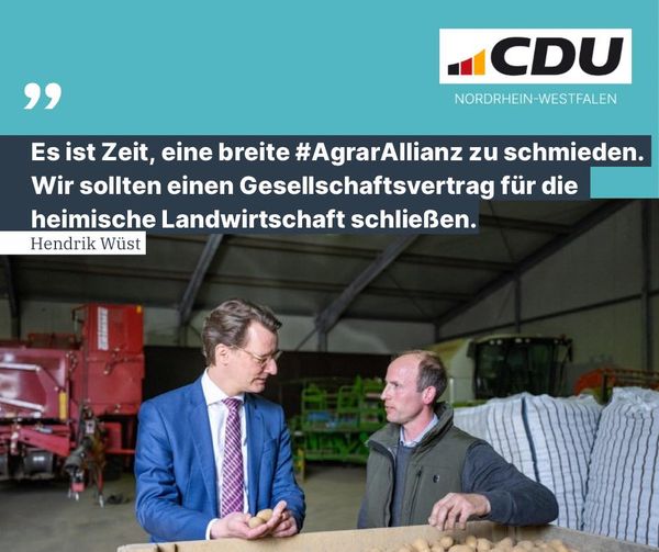 Es ist Zeit, eine breite #AgrarAllianz zu schmieden. Wir sollten einen Gesellsc...