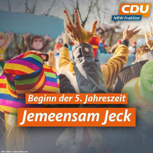 Ja ist es denn schon wieder soweit? Viele Jecken konnten es sicherlich nicht er...