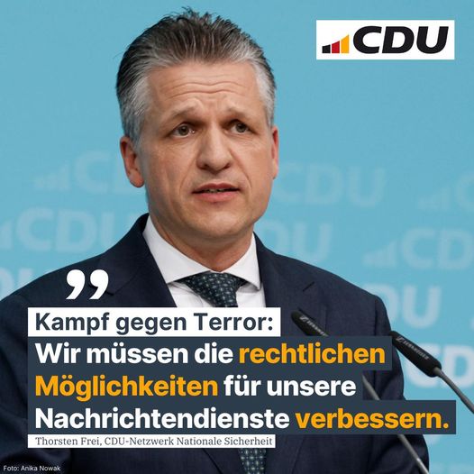 Mehr Befugnisse für unsere Nachrichtendienste! Zwei junge Islamisten wurden fes...