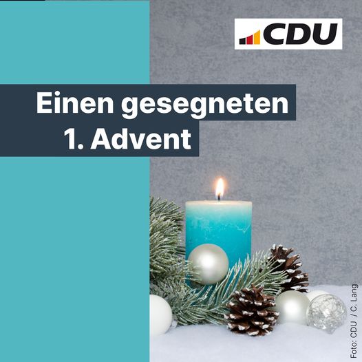 Wir wünschen Ihnen und Ihren Liebsten einen gesegneten und geruhsamen 1. Adven...