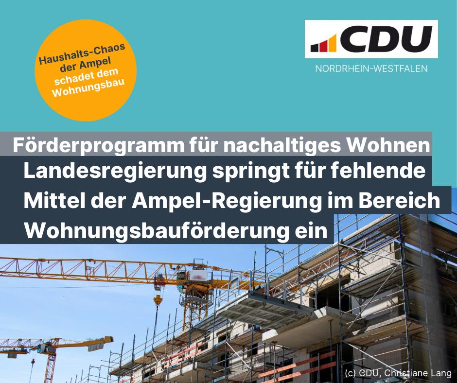 „Die erneute Vollbremsung bei dem KfW-Programm für klimafreundliche Neubauten d...