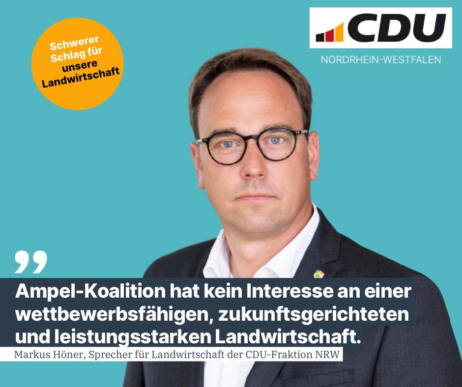 „Ich verstehe den Unmut der Landwirte – zu viel ist zu viel. Die Landwirtschaft...