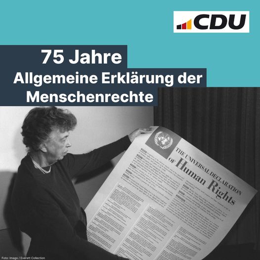 „Jeder hat Anspruch auf alle in dieser Erklärung verkündeten Rechte und Freiheit...