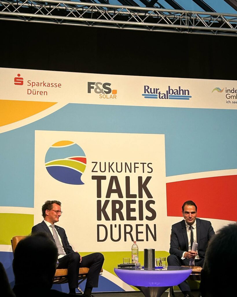 Der Kreis Düren ist das Epizentrum des Wandels. Deutliche Worte von 
 Hendrik W...