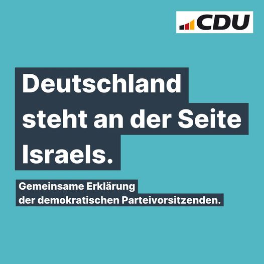 Gemeinsame Erklärung der Parteivorsitzenden Friedrich Merz, Dr. Markus Söder, ...