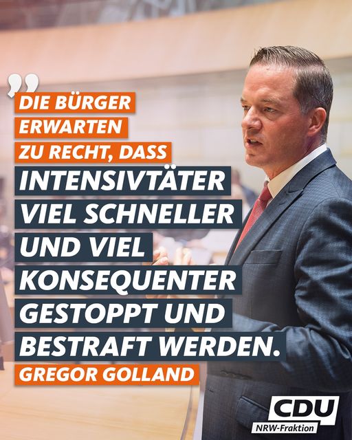 Opferschutz muss vor Täterschutz stehen 
 Zu Recht erwarten die Menschen, dass ...