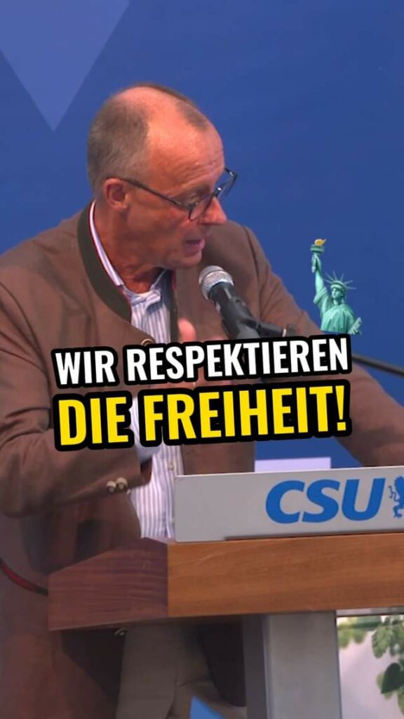 Wir respektieren die Freiheit der Menschen! Jeder muss selbst entscheiden könne...