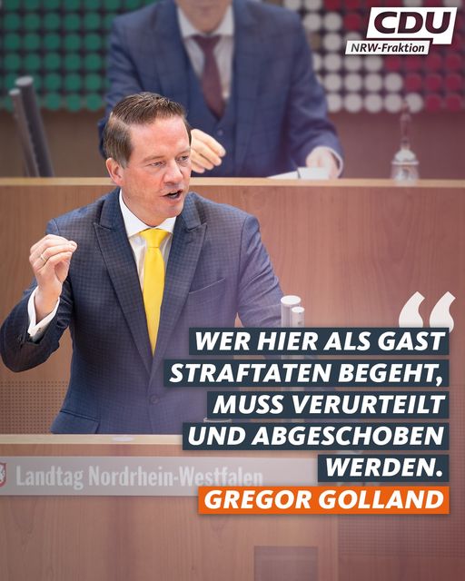 Die steigenden Zahlen bei der Ausländerkriminalität sind erschreckend. Wir dürfe...