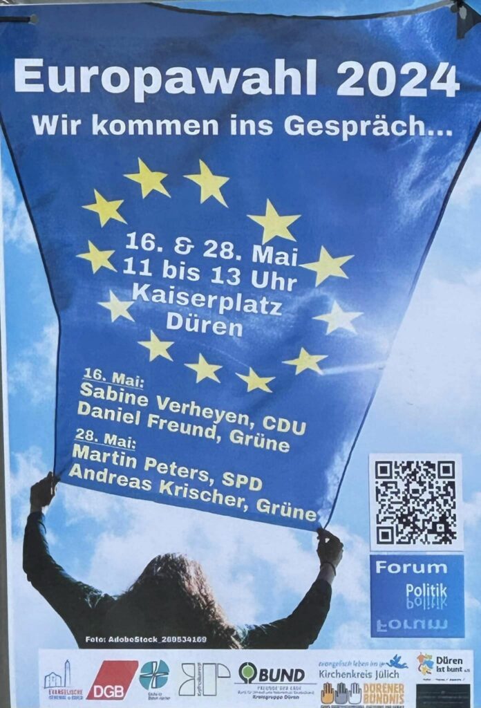 Europawahl 2024
 Mit einer Abordnung der Dürener CDU Stadtratsfraktion und Mitgl...