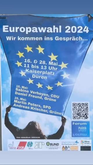 Europawahl 2024
 Mit einer Abordnung der Dürener CDU Stadtratsfraktion und Mitgl...