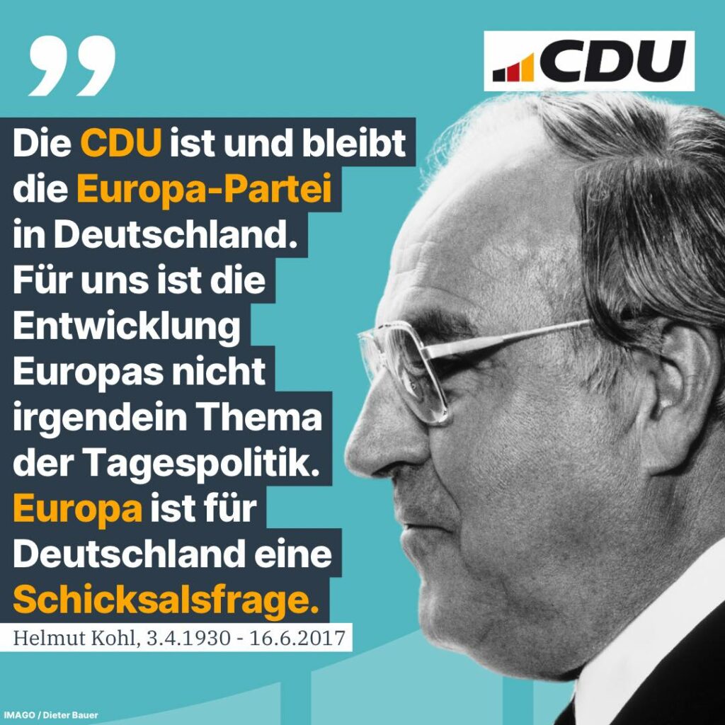 Heute wäre Helmut Kohl 94 Jahre alt geworden. Als Ehrenbürger Europas kämpfte e...