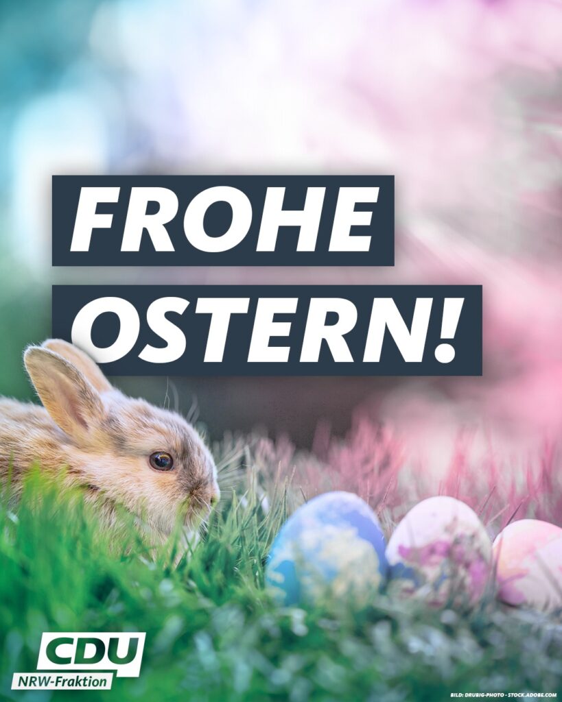 Wir wünschen Euch allen ein friedvolles Osterfest! Lasst uns daran denken, dass ...