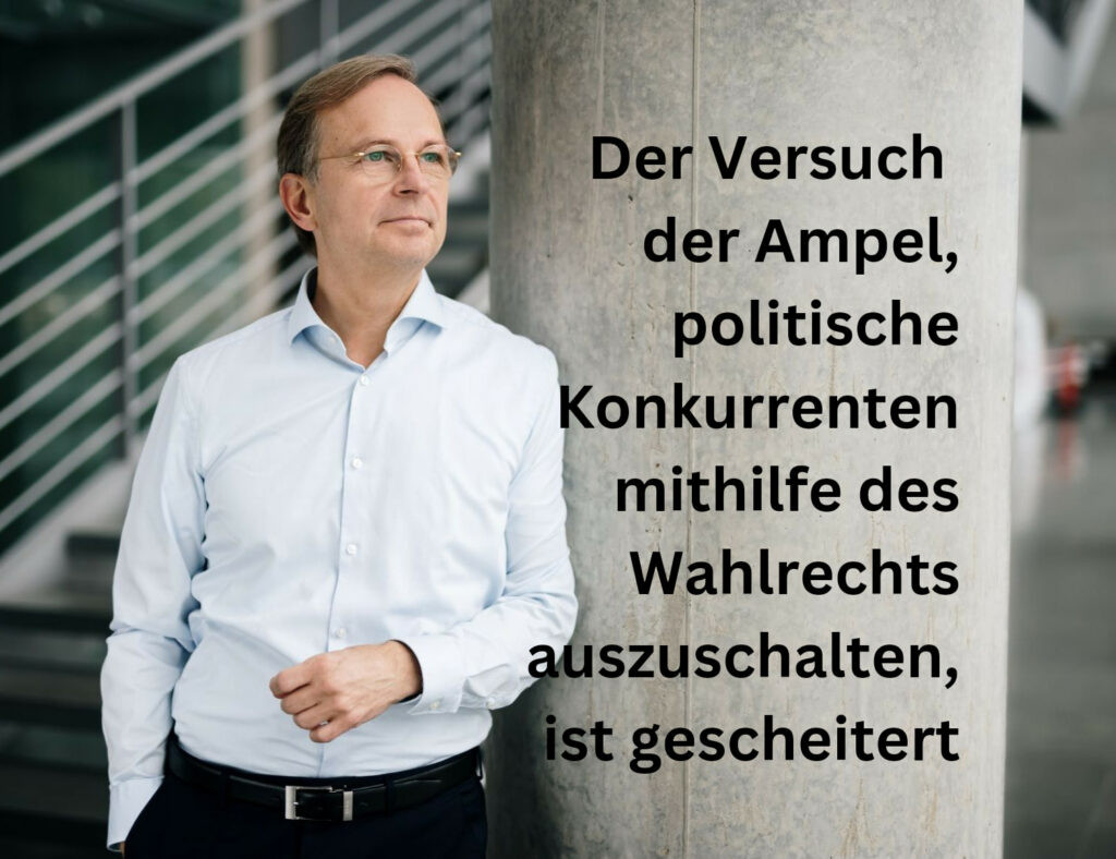 Die Ampel hat erneut gegen die Verfassung verstoßen. Das Bundesverfassungsgerich...