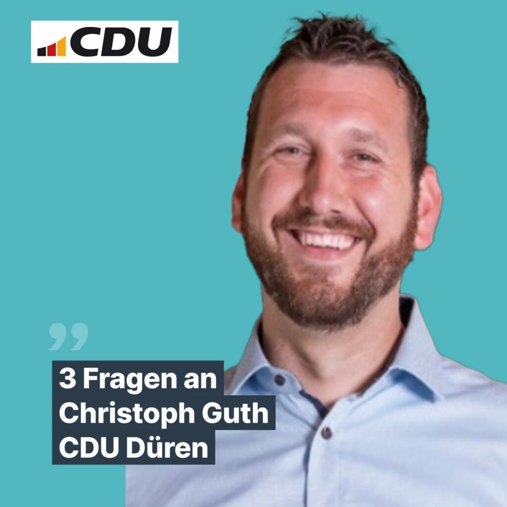 Der Kreisverband Düren-Jülich der CDU interviewt regelmäßig CDU-Funktionsträger ...