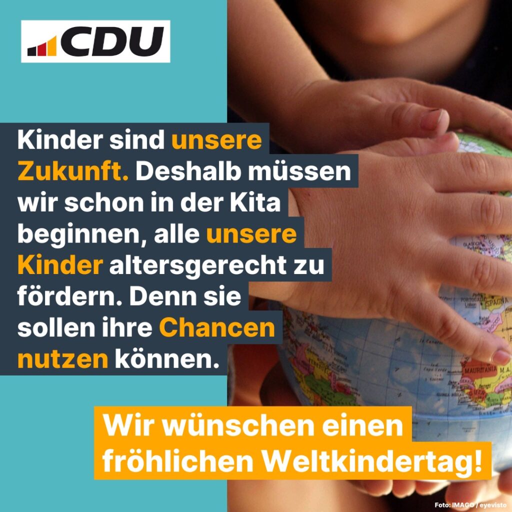 Heute ist #Weltkindertag - dieses Jahr unter dem Motto „Mit Kinderrechten in die...