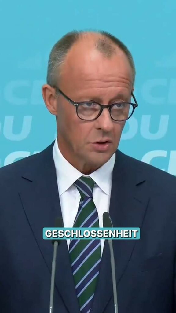 Unser Kanzlerkandidat Friedrich Merz: „Die Menschen wollen wieder besser regiert...