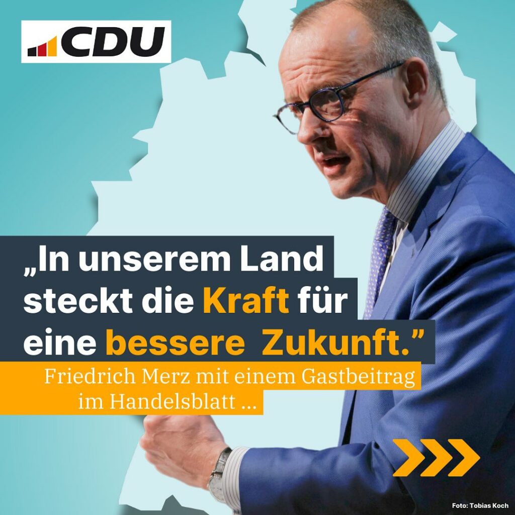 Wie kann Deutschland wieder wettbewerbsfähig werden? Für Friedrich @Merzcdu ist ...