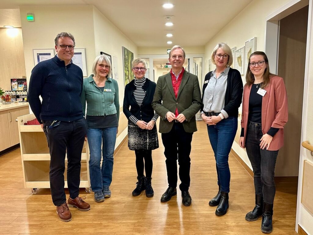 Gemeinsam mit Gerda Graf, Gründerin der Hospizbewegung Düren/Jülich besuchte ic...