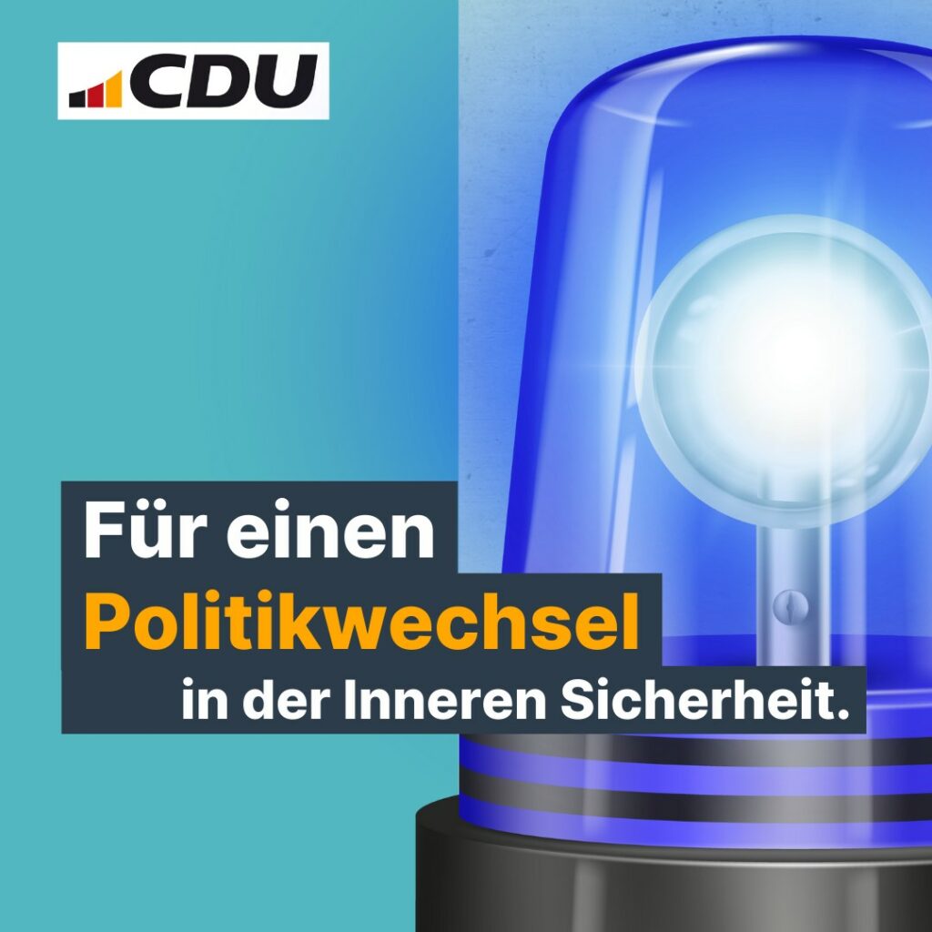 Nur wer sicher ist, kann in Freiheit leben. Wir sind ein freies, tolerantes und ...
