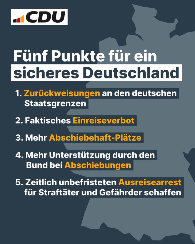 Wir brauchen einen #Politikwechsel in der Migrationspolitik. Deutschland muss en...