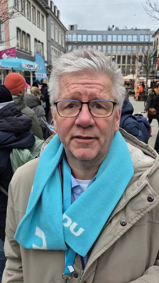 Am 23.02.2025 gilt es: Beide Stimmen für Thomas Rachel  und die CDU  bei der Bun...