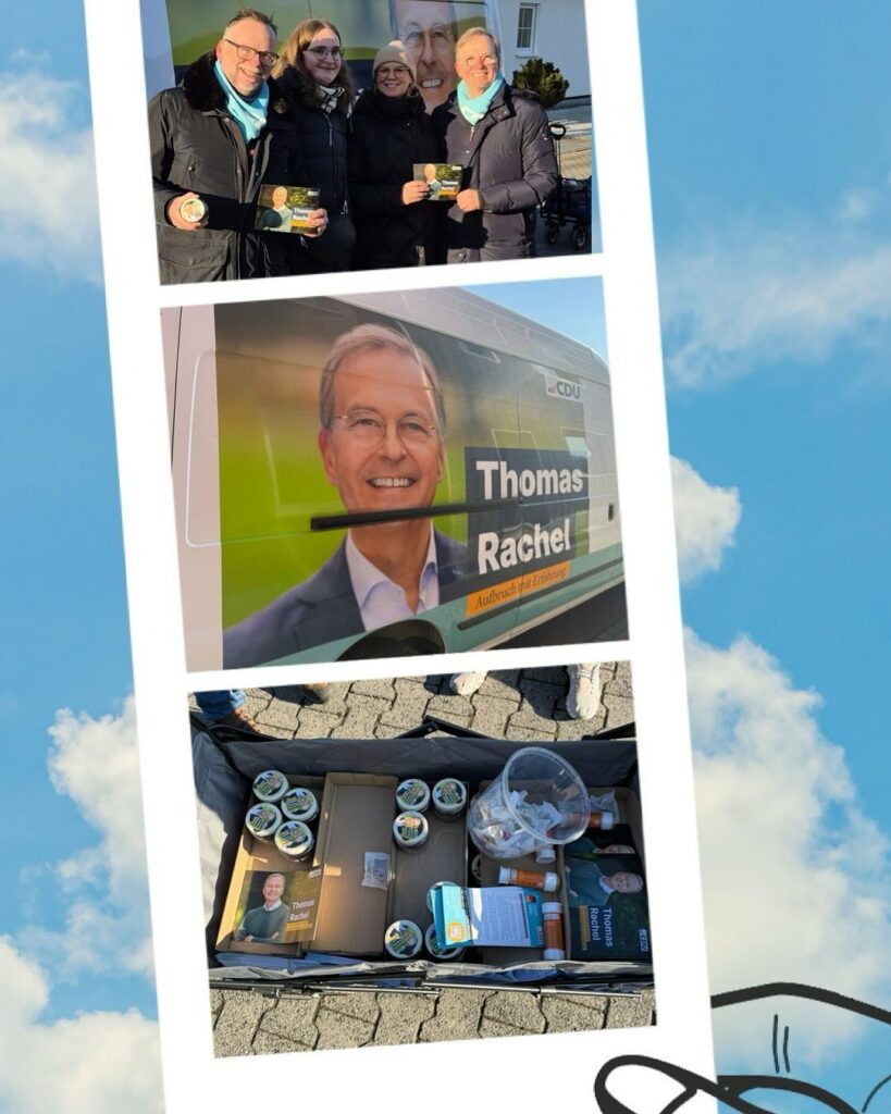 Wir waren heute in Gürzenich mit Thomas Rachel für die CDU unterwegs beim Haustü...