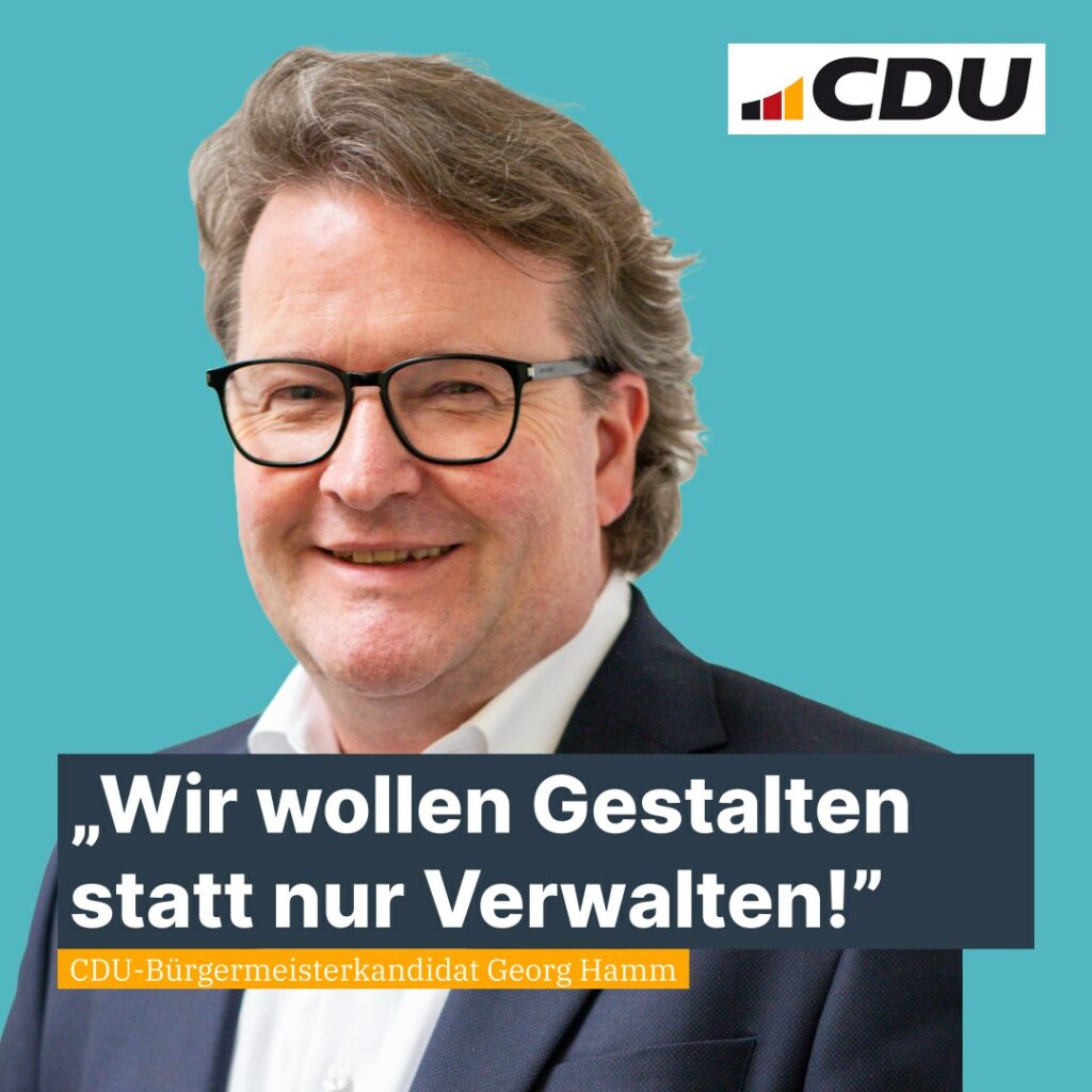 Der amtierende Bürgermeister erhebt den Vorwurf, dass sich die CDU in der Opposi...