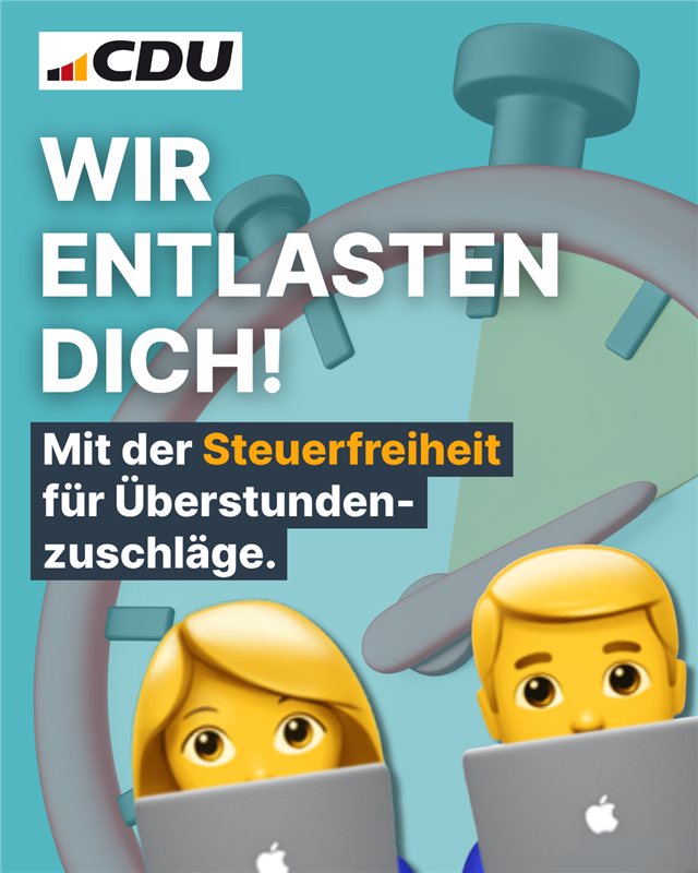 Der #Politikwechsel kommt. Wir wollen Überstundenzuschläge steuerfrei stellen, s...