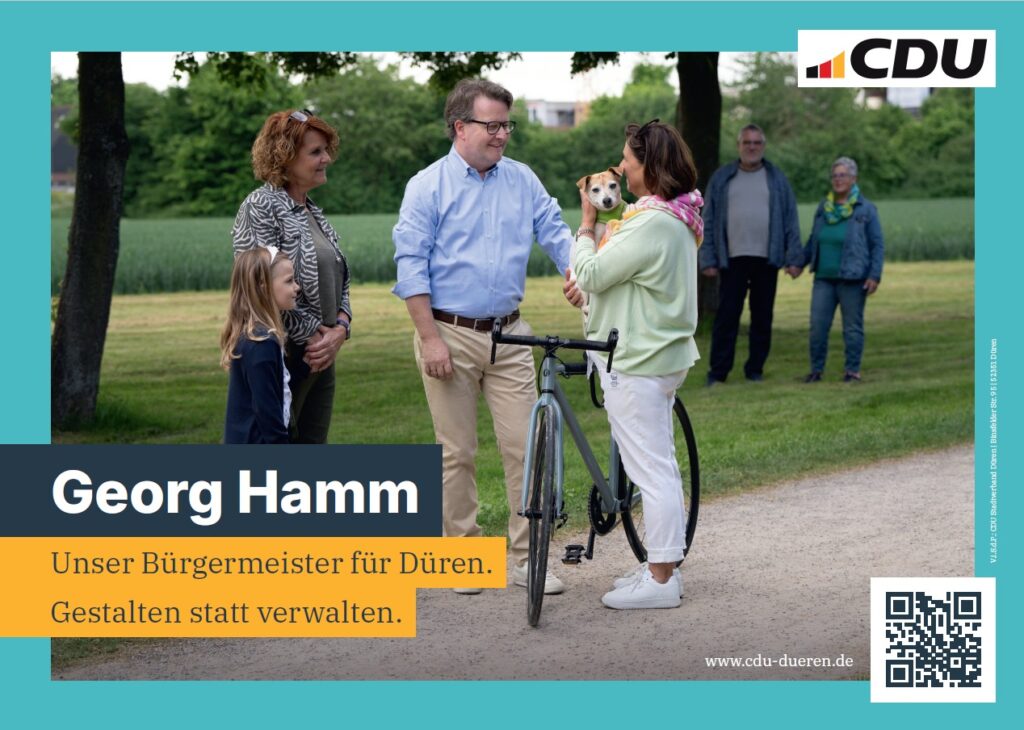 Der Wahlkampf zur Kommunalwahl am 14.09.25 wird langsam sichtbarer - die Großflä...