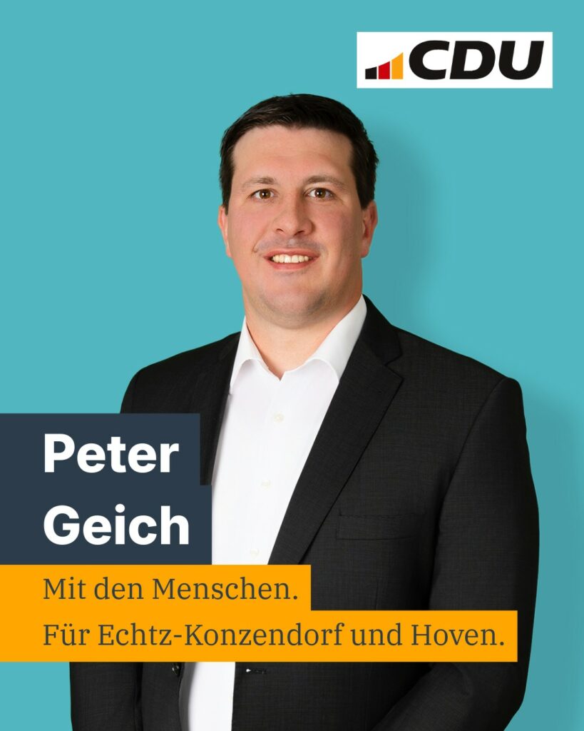 Fragenhagel zur Kommunalwahl – heute im Gespräch: Peter Geich 
Warum kandidierst...