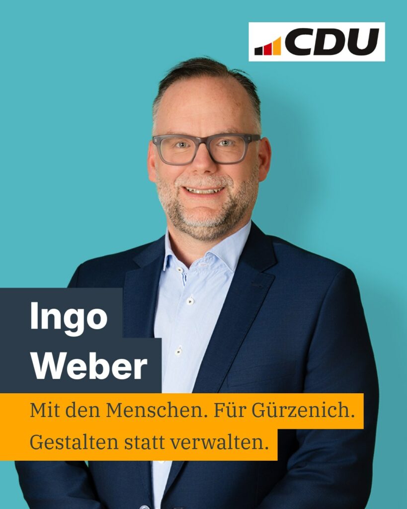 Fragenhagel zur Kommunalwahl – heute im Gespräch: Ingo Weber 
Warum kandidierst ...