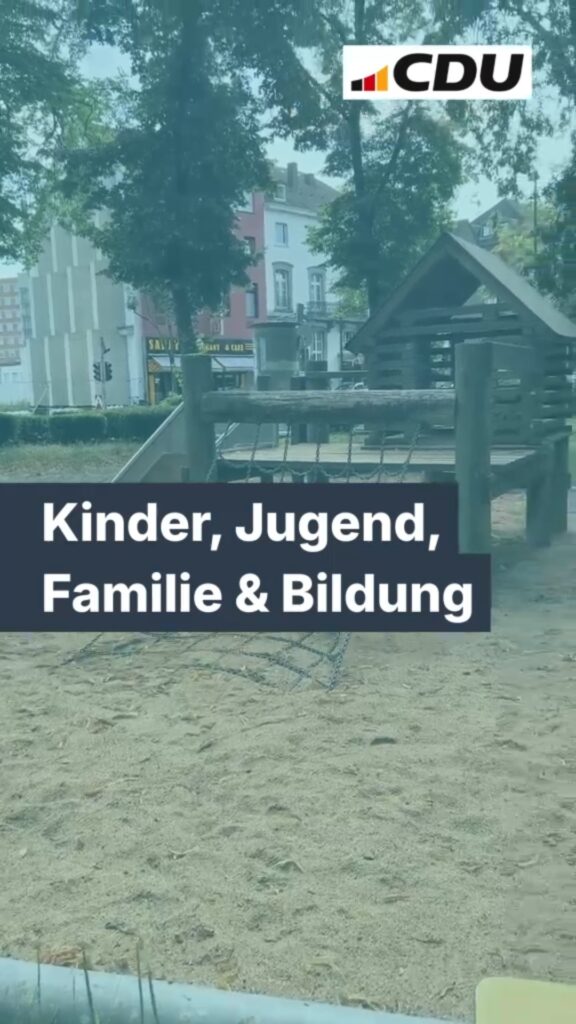 Kinder sind unsere Zukunft – Bildung ist der Schlüssel.
Düren soll ein Ort sein...