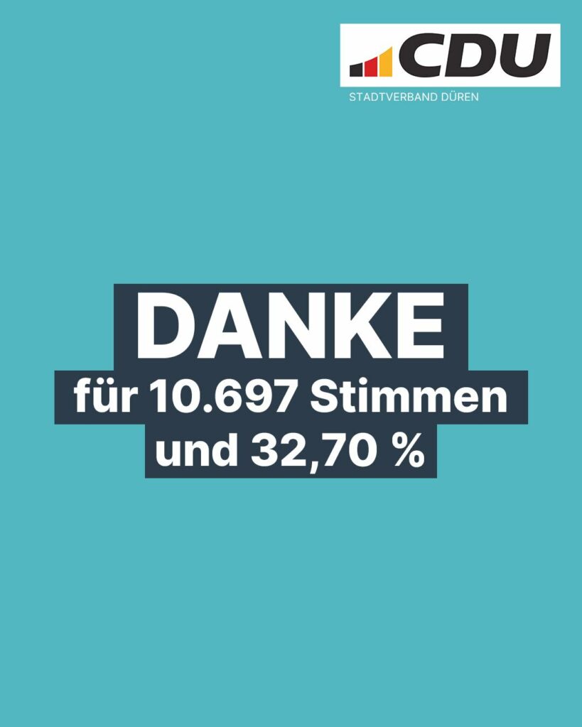 Wir bedanken uns bei Ihnen und Euch für 10.697 Stimmen und 32,7 % — damit sind w...