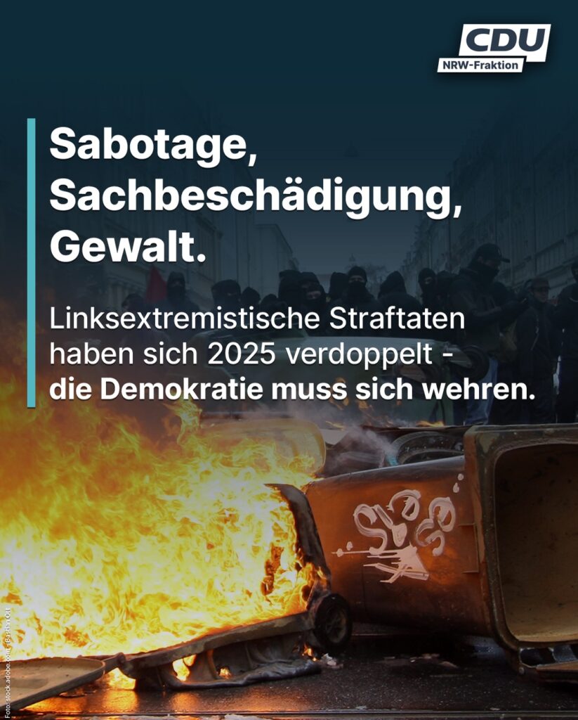 Brandanschläge auf Bahnstrecken, gezielte Angriffe auf Funkmasten und Übergriffe...