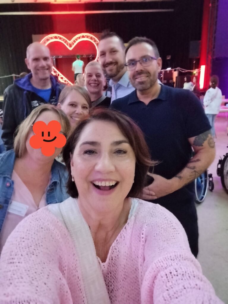 Donnerstag haben wir die 3. Inklusionsdisco des Rheinischer Blindenfürsorgeverei...