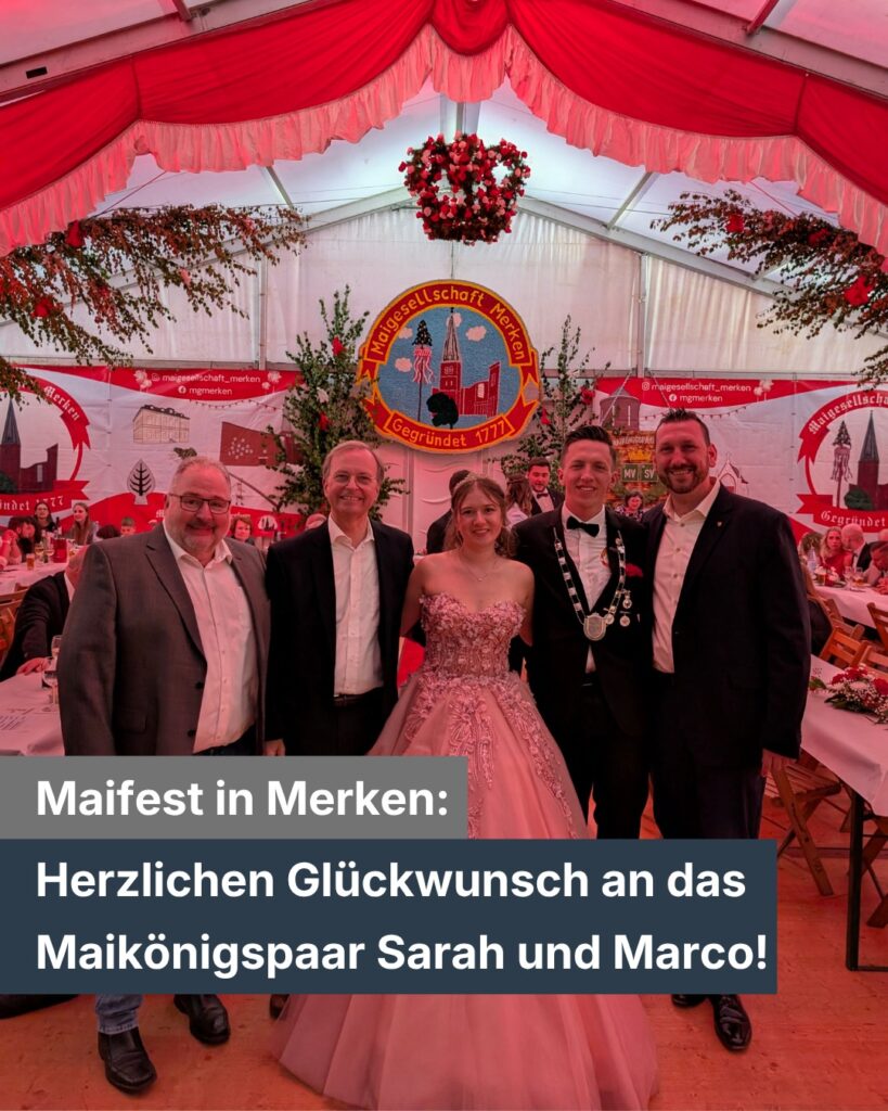 Maifest in Merken: Ein Fest der Jugend und der Tradition! 

Was die Maigesellsch...