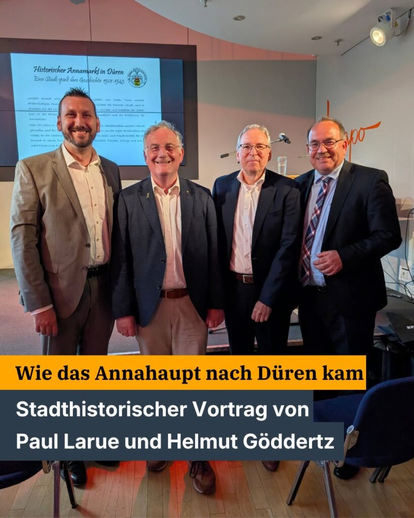 Wie das Annahaupt nach Düren kam: Ein tiefer Blick in unsere Stadtgeschichte!
...