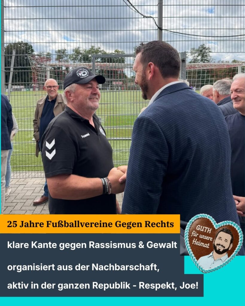 25 Jahre klare Kante gegen Rassismus und Gewalt!
Am Samstag feierte die Initia...