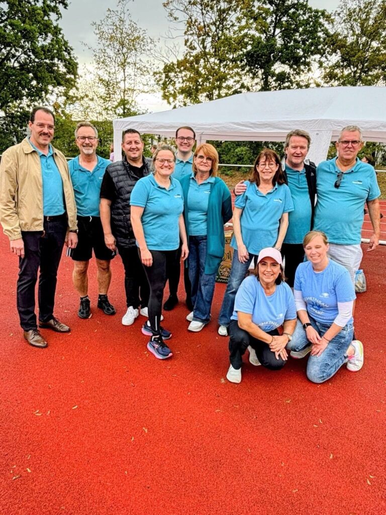 Mist Wetter und gute Laune+++CDU-Team beim super besuchten Inkusionslauf Düren++...