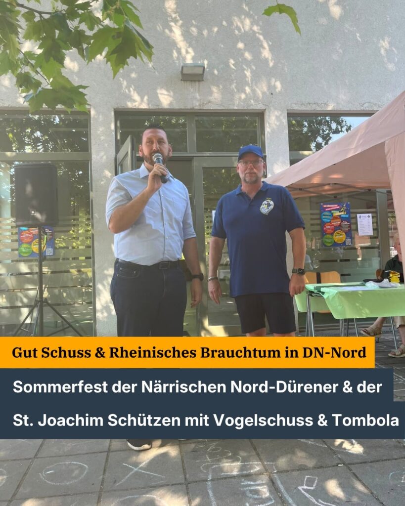 Wenn Schützen und Narren Hand in Hand gehen: Tolles Sommerfest im Dürener Norde...
